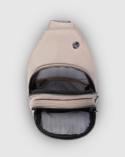 Louenhide Boyd Beige Nylon Sling Bag