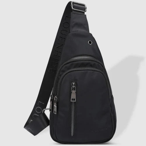 Louenhide Boyd Black Nylon Sling Bag