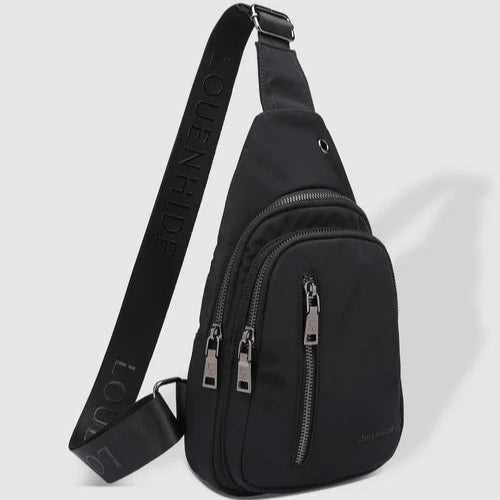 Louenhide Boyd Black Nylon Sling Bag