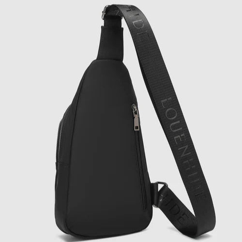 Louenhide Boyd Black Nylon Sling Bag