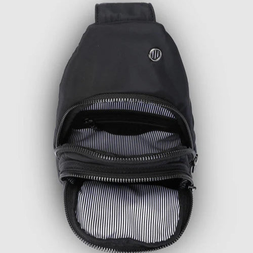Louenhide Boyd Black Nylon Sling Bag