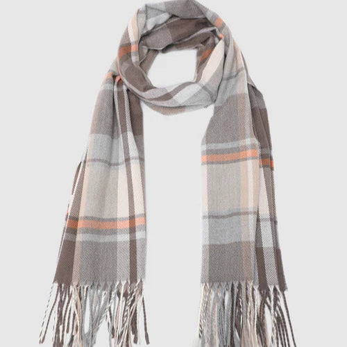 Louenhide Balmoral Taupe Scarf
