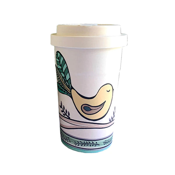 Bamboo Travel Mug Birdie