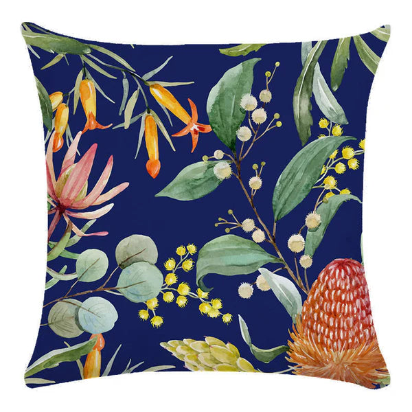 Tropical Flower Cushion Cover