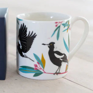 Ceramic Mug Magpie Design