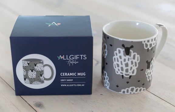 Ceramic Mug Grey Sheep