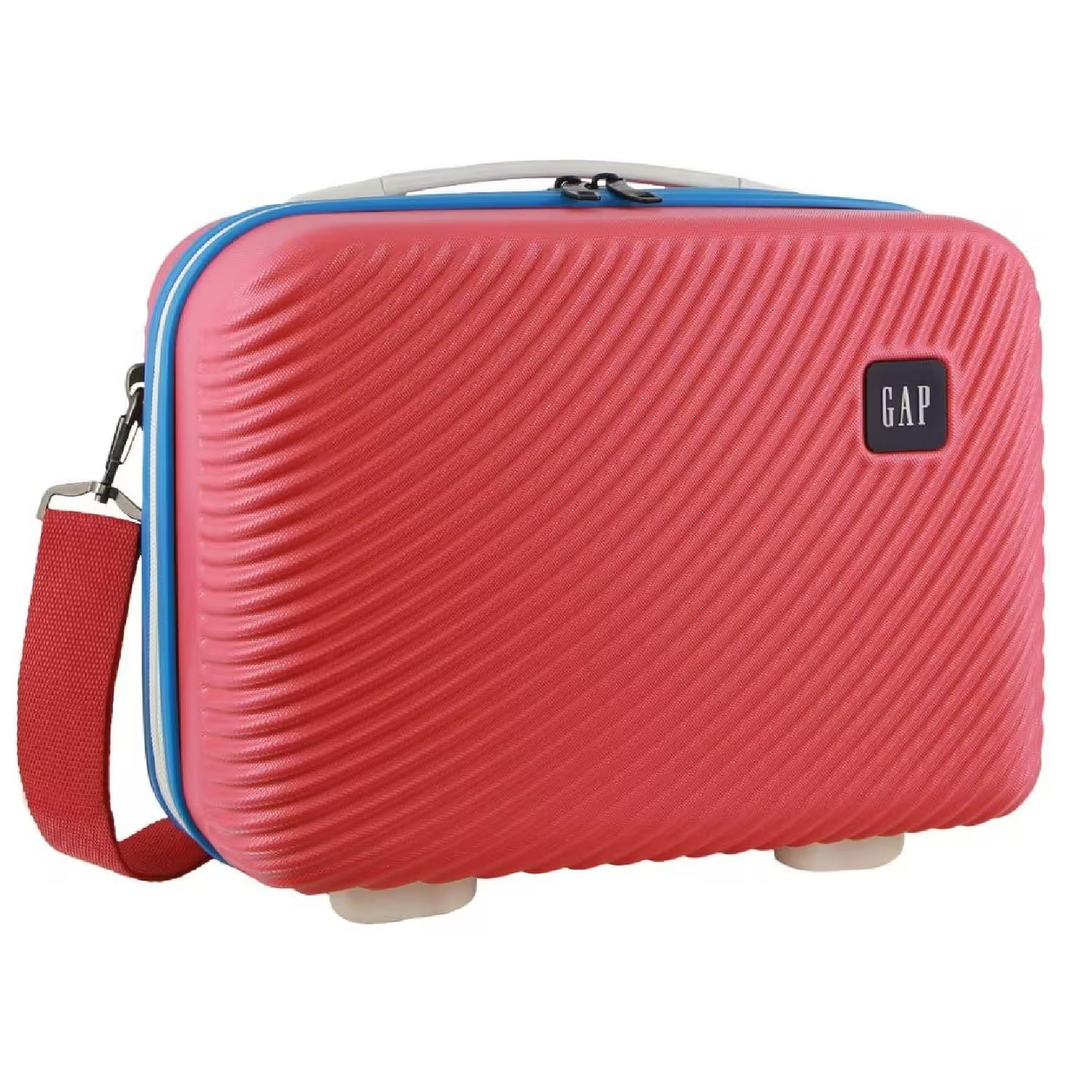 Gap Stripe - Suitcase - Coral