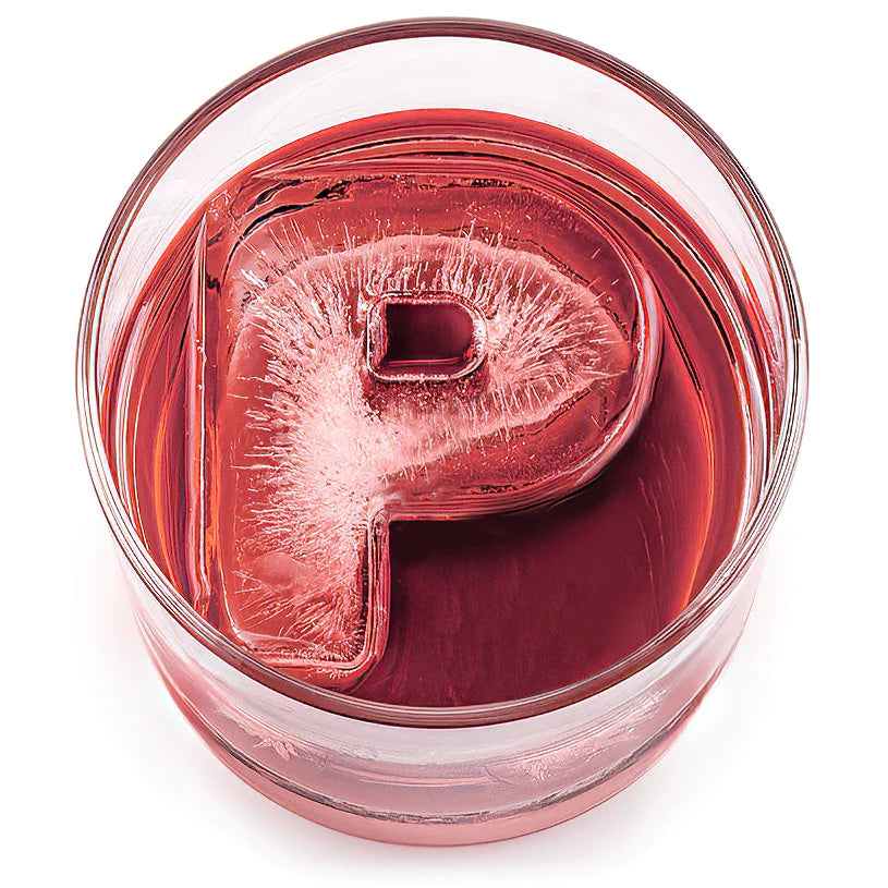 Ice mould letter P