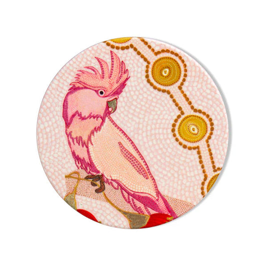 Aboriginal Spirit Being Ceramic Coaster