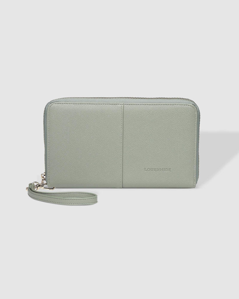 Louenhide - Travel Wallet - sage green