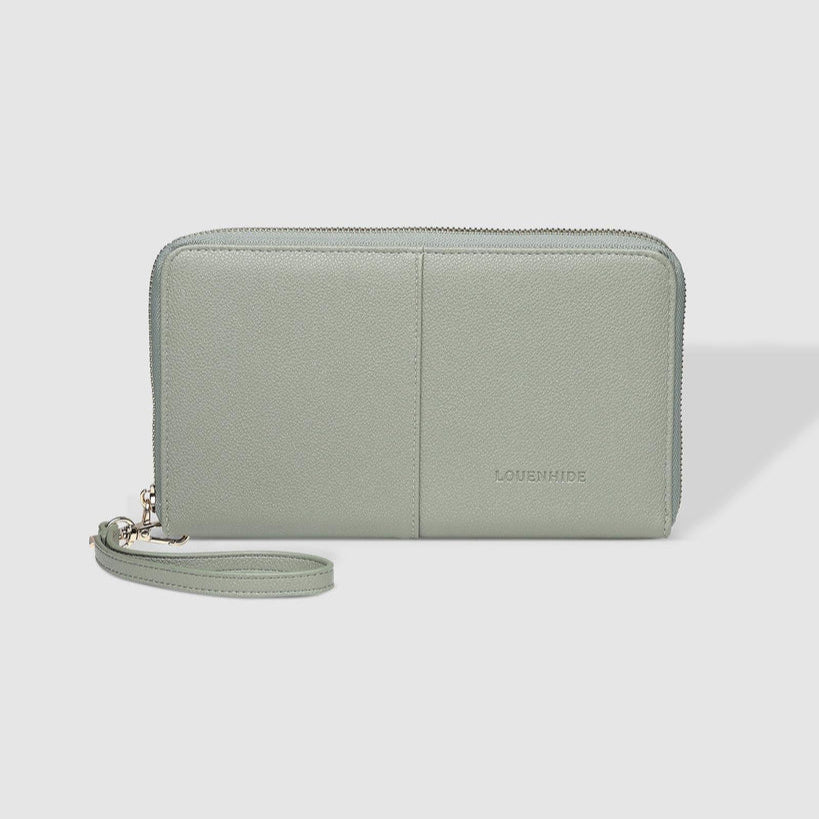 Louenhide - Travel Wallet - sage green