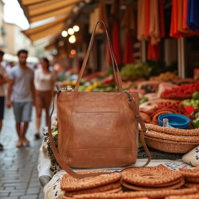 Cosgrove & Co - Prahran Market Tote - Red