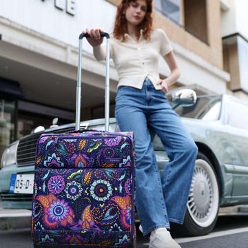 So Lite Carry On Purple Paisley