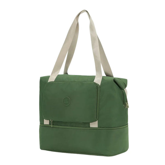 Foldable waterproof travel tote