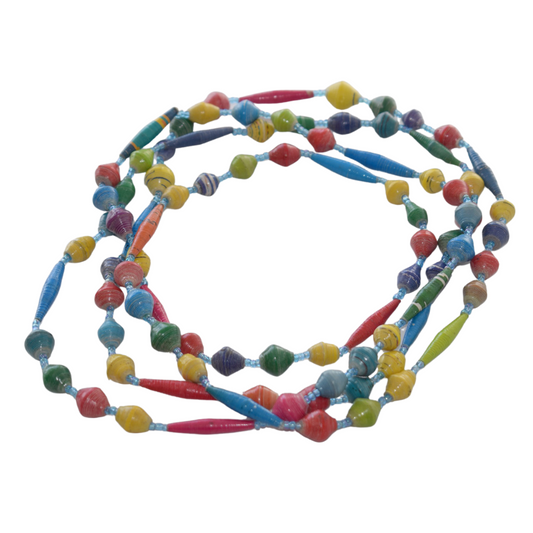 Afri Beads – Paper Bead Necklace