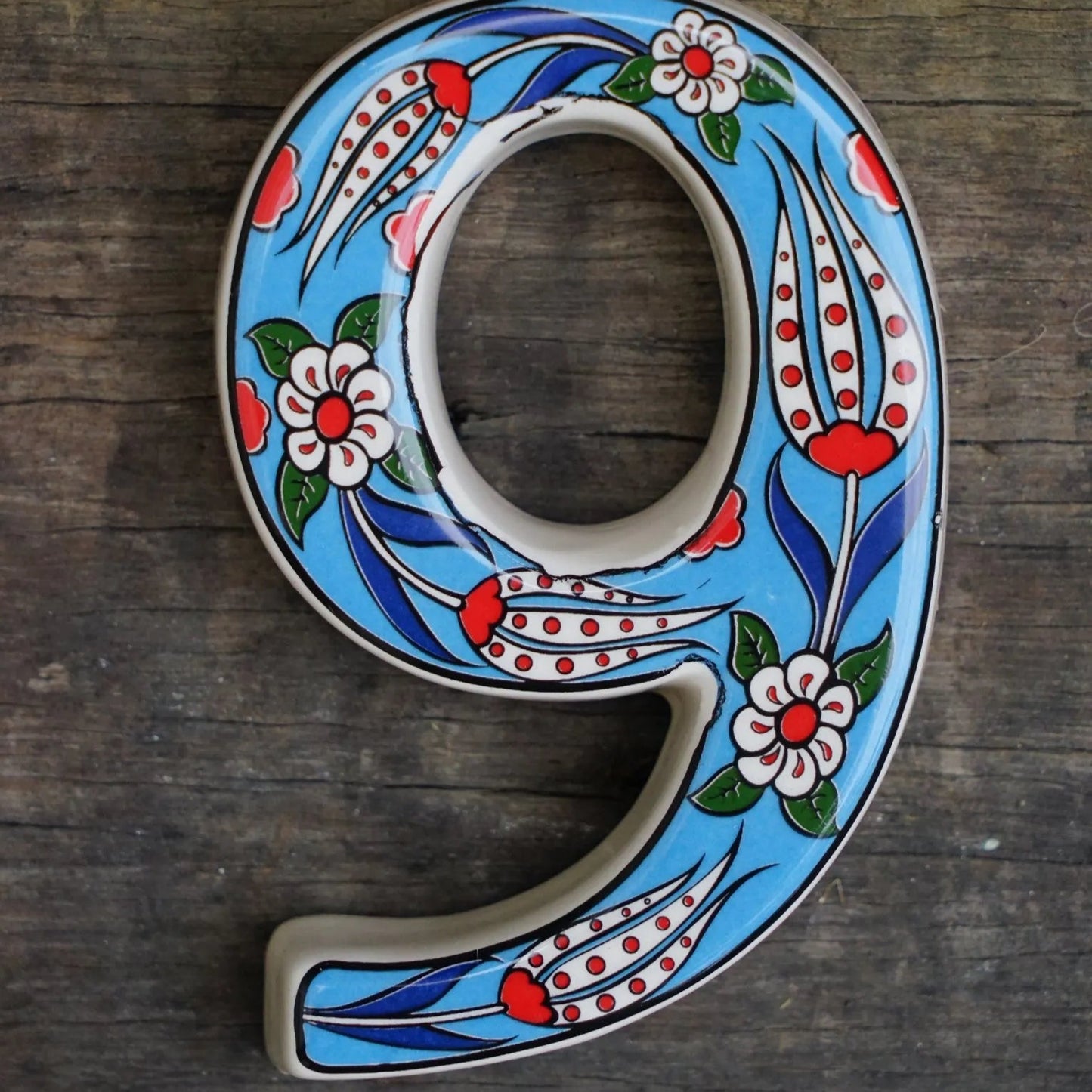 Ceramic Turkish House Numbers