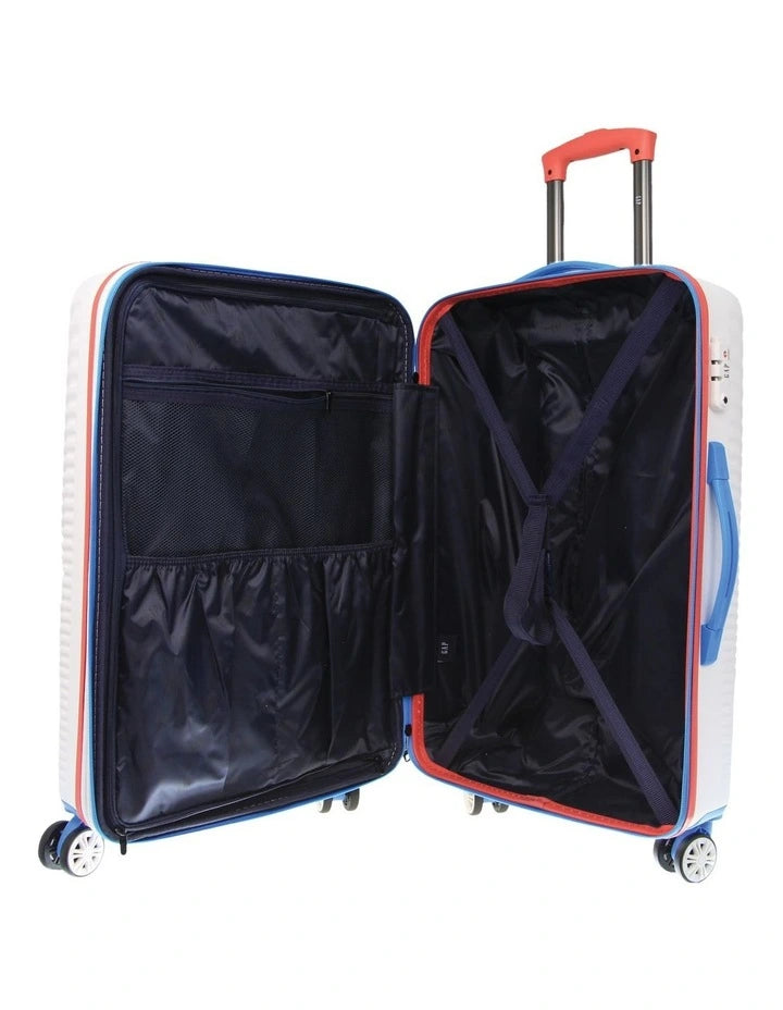 Gap Stripe - Suitcase - White