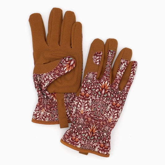 William Morris Gardening Gloves for Women – Stylish Garden Gloves - Snakeshead