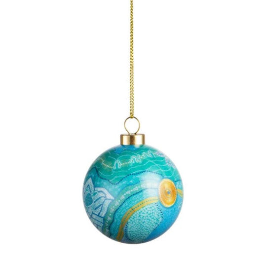 Koh Living - Aboriginal Dreamtime Symphony 6 pack Mini Baubles