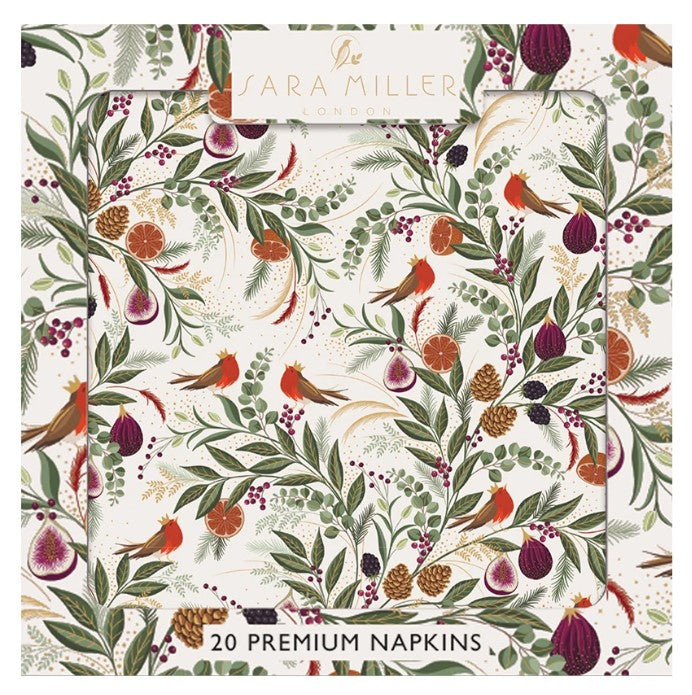 Christmas Paper Napkins – Colourful & Festive - Figs & Ferns