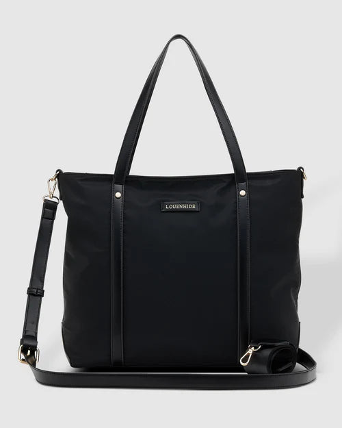 Louenhide Nora Nylon Tote - Black