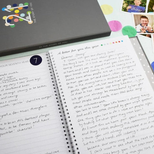 Rhicreative Keepsake ’21 THE STORY OF YOU’ Memory Book – Ages 1 to 21