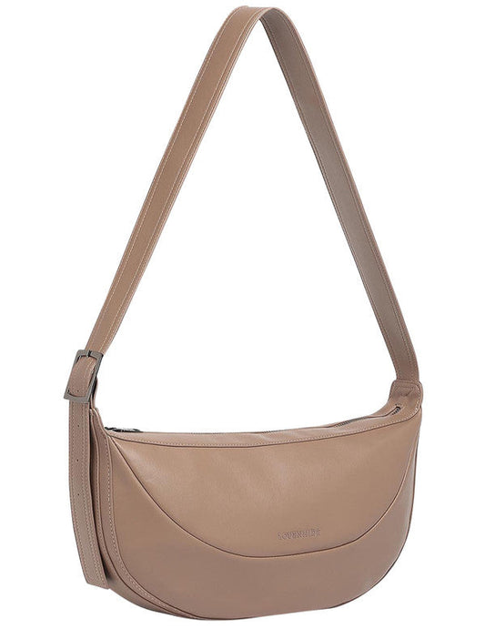 Louenhide Stevie sling bag coffee with adjustable shoulder strap