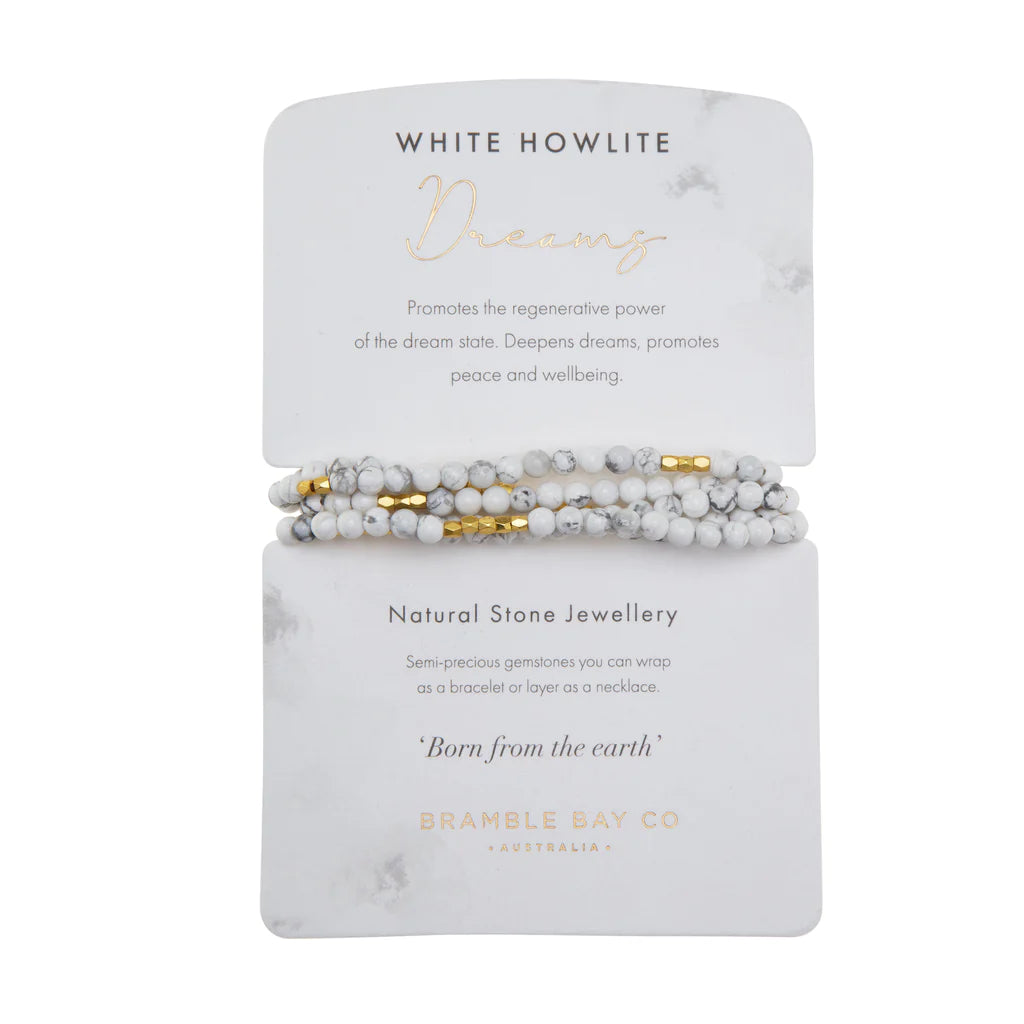 whitehowlitewrapbracelet