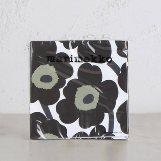marimekko napkins black