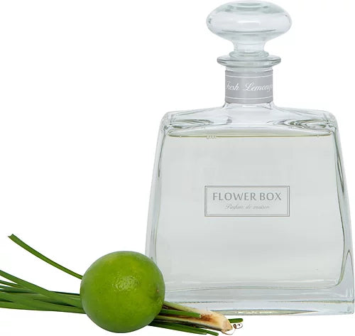 Flower Box Hallmark Diffuser – Fresh Cut Lemongrass, Lime Zest, Lemon Peel, Jasmine & Rosewood