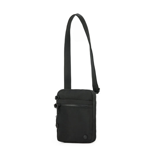 Anti-Theft Cross Body Shoulder Bag - Black