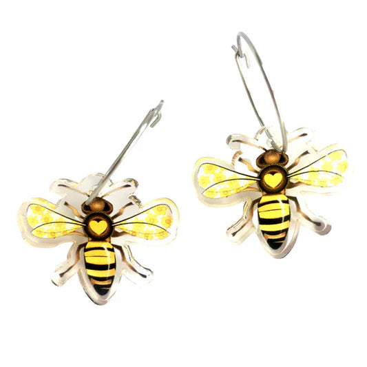 Earrings - Bee