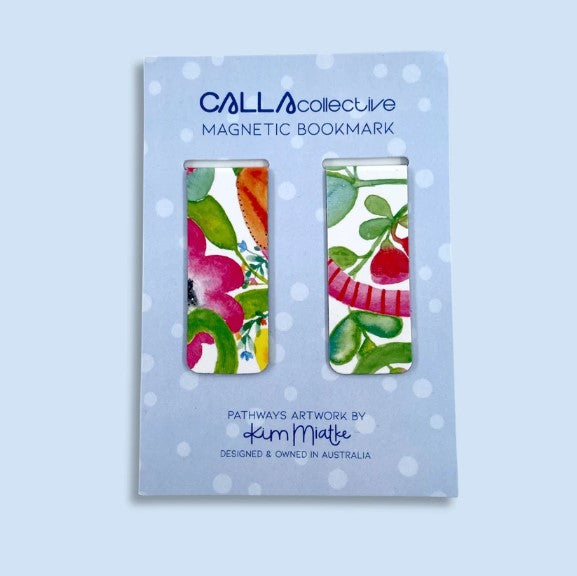Magnetic Bookmark – Pathways by Kim Miatke