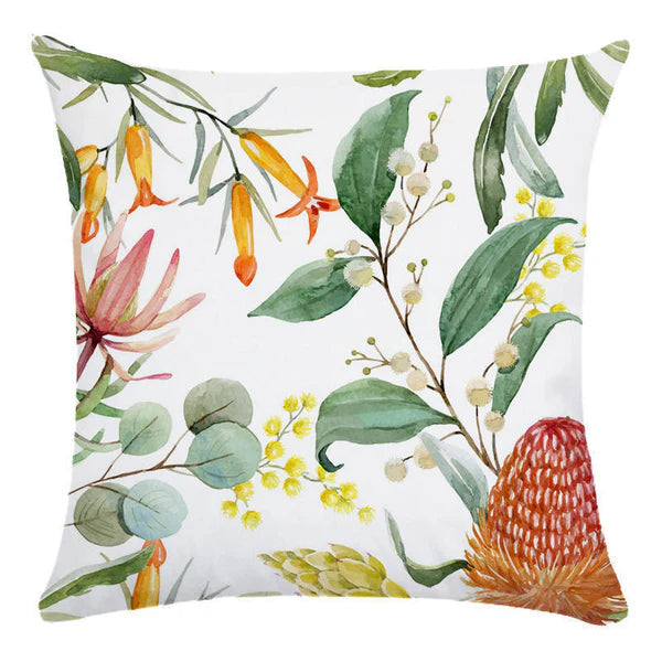 Tropical Flower Cushion Cover