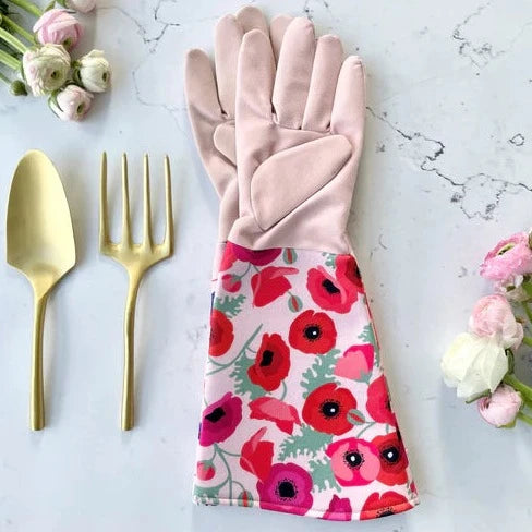 Gardening Gloves Poppies
