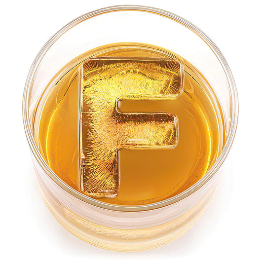 Ice Mould Letter F