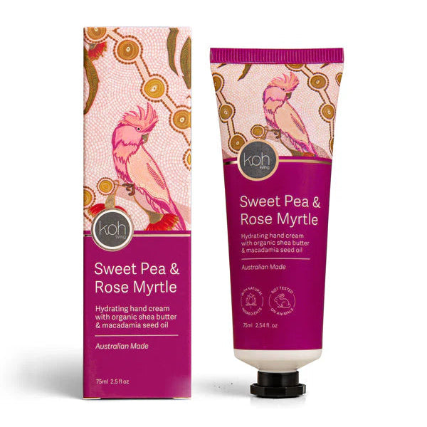 Sweet Pea and Rose Myrtle Hand Cream