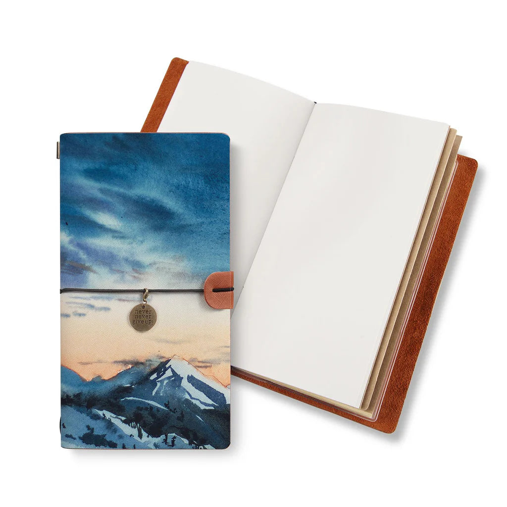 Travel Notebook - Personalized Journal for Memorable Moments and Travel Adventures.