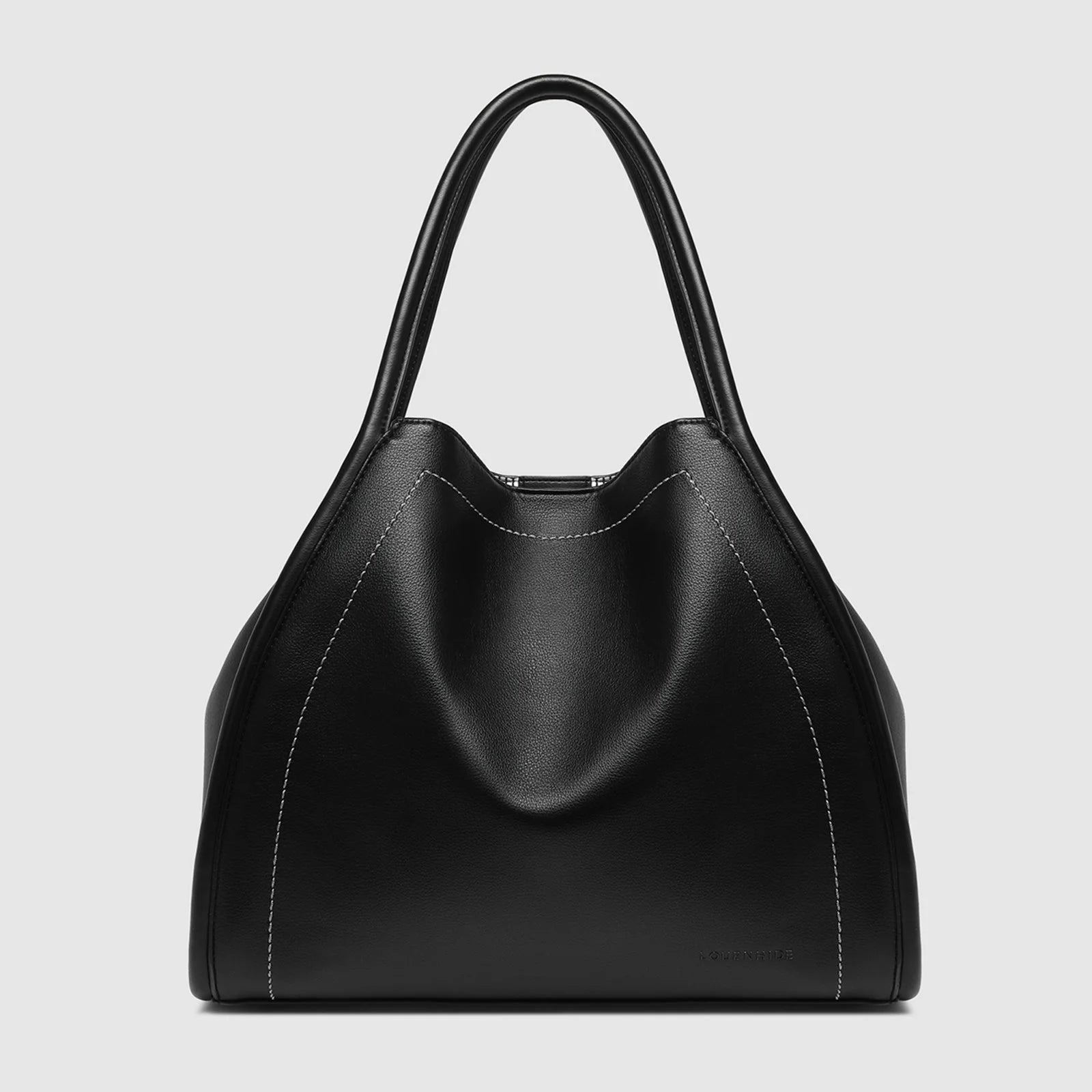 Louenhide Sutton Shoulder Bag Black front view