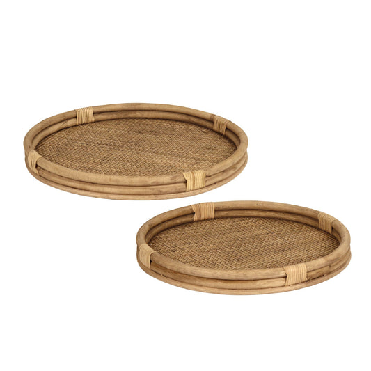 Madras Link - Borneo Rattan Tray