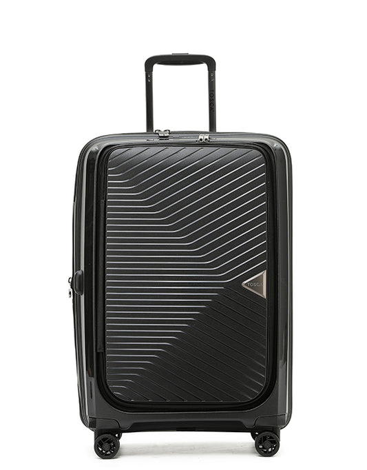 Space-X 25" Trolley Case Medium Suitcase - Black