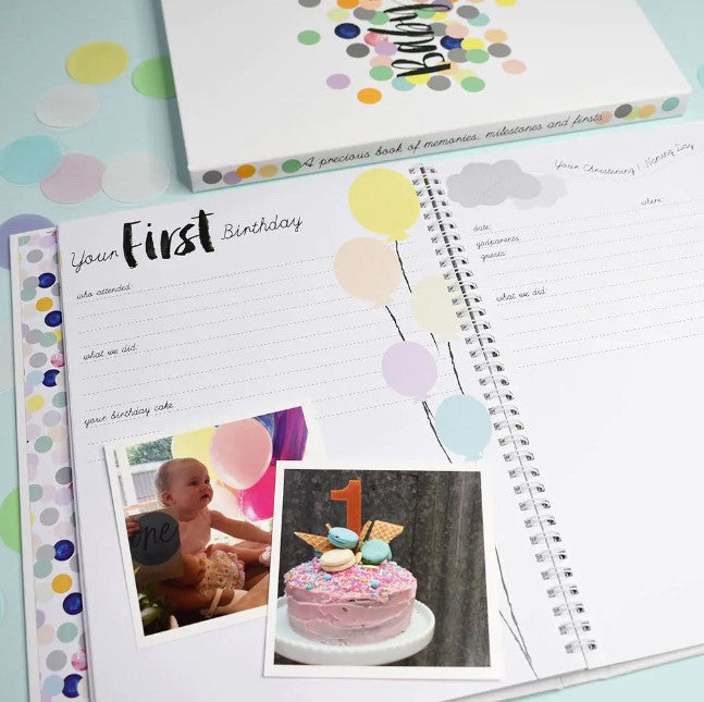 Rhicreative Baby Keepsake Book – ‘The Story of You’ Memory Journal