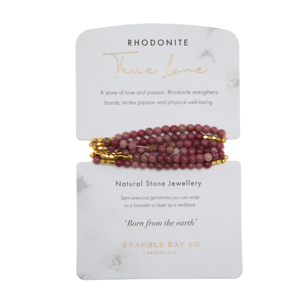 RhodoniteWrapBracelet