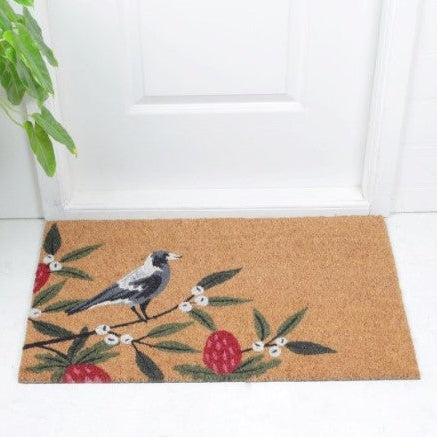Premium Natural Coir Doormat 45 x 75cm : Magpie Bush