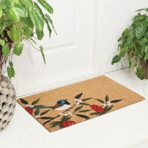 Premium Natural Coir Doormat 45 x 75cm : Wren Bush