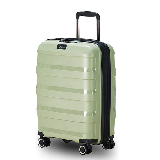 Comet 55cm Small Hard Trolley Case - Sage Green