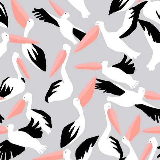 Tea Towel 100% Cotton - Pelican