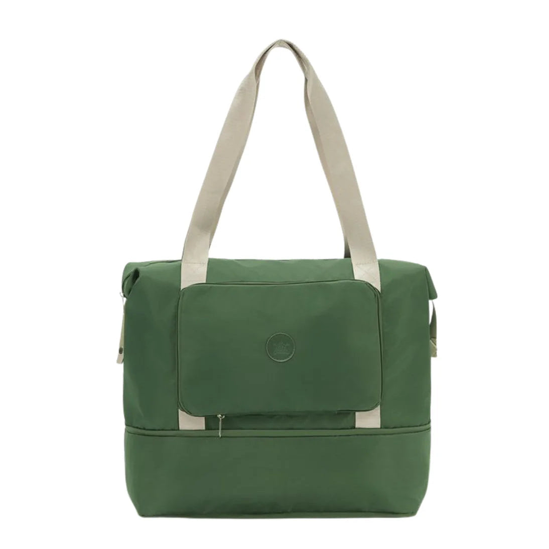 Foldable waterproof travel tote expanded
