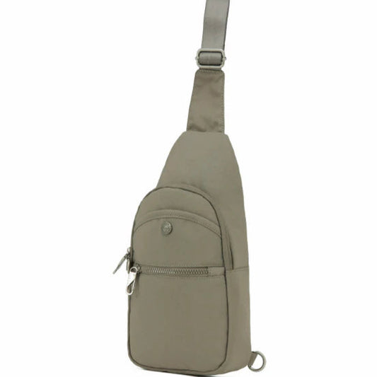 Tosca Anti - Theft Slinger Bag Taupe