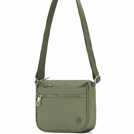 Tosca Anti Theft Cross Body Bag - Khaki
